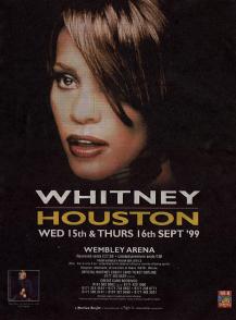 ADVERTISMENT FOR WEMBLEY TOUR DATES