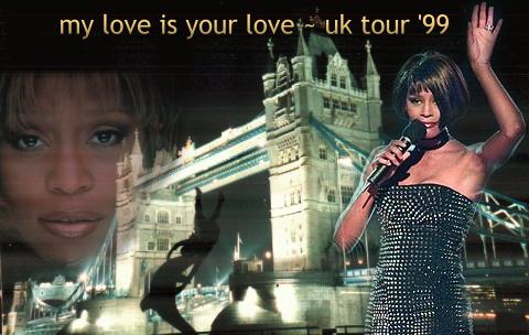 WHITNEY HOUSTON - THE UK TOUR 1999