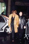 Whitney Arrives At Wyclef Gig