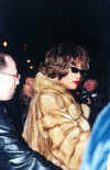 Whitney Arrives At Carnegie Hall