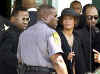 Whitney Houston at Lisa 'Left Eye' Lopes' Funeral