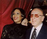 Whitney Houston & Clive Davis